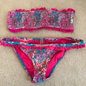Victoria’s Secret Floral Bathing Suit Set
